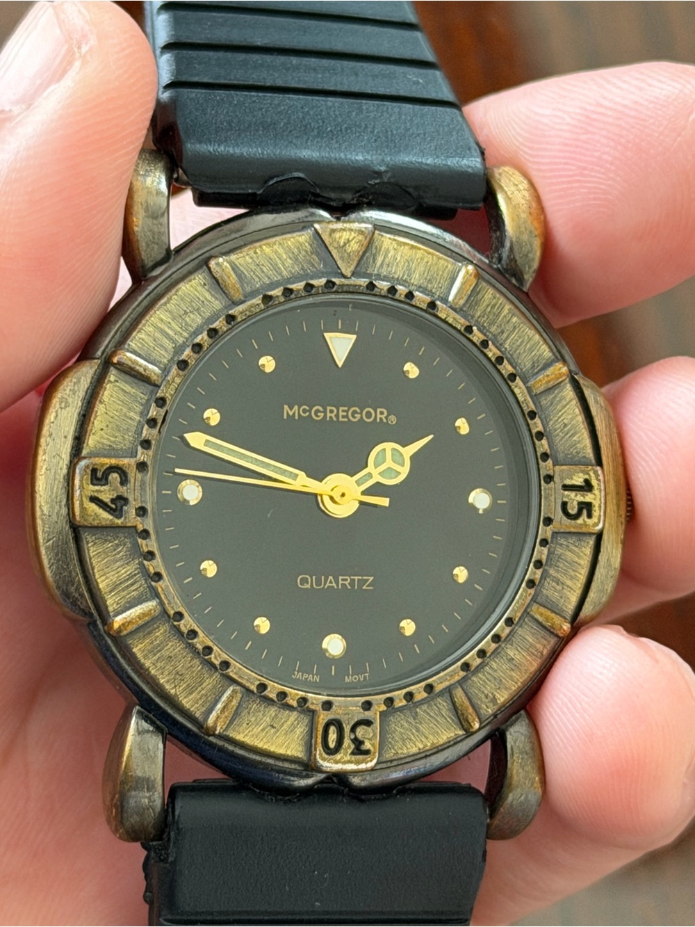 Mcgregor®️ - Classic Black Women’s Dive Watch - Black - Picture 7 of 7